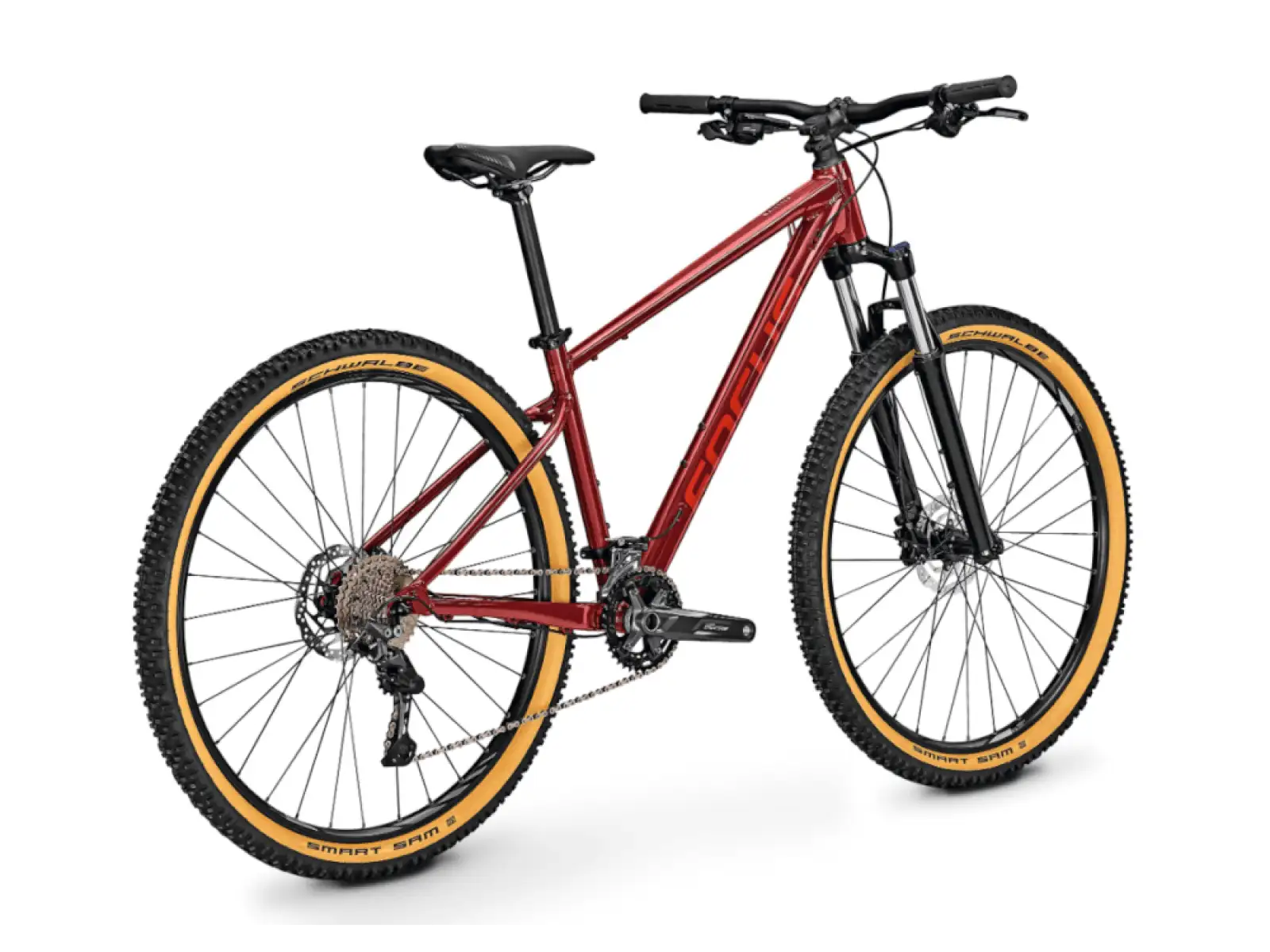 Horský bicykel Focus Whistler 3.7 DI Rust Red