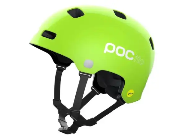 Cyklistická prilba POC POCito Crane MIPS Fluorescent Yellow/Green