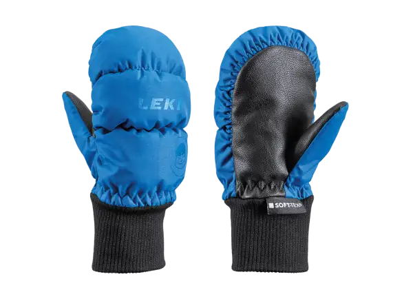 Leki Little Eskimo Mitt Krátke detské zjazdové rukavice sky blue