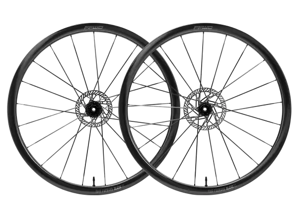 FFWD RAW CS 33 cestné výpletové kolesá lesklá čierna