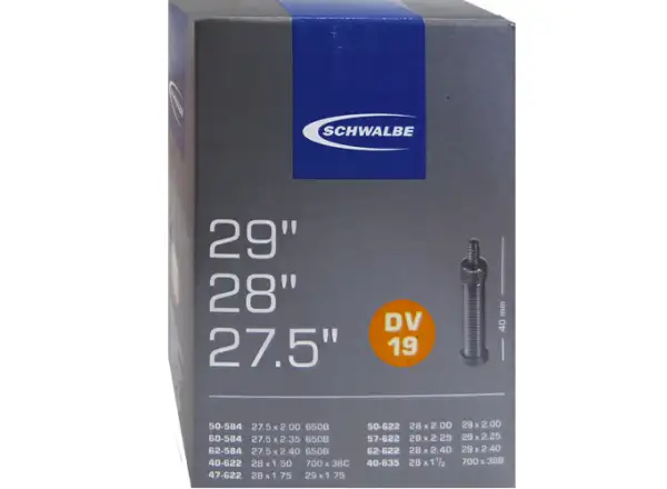 Schwalbe MTB duša 27,5/28/29" 40-62/622 (DV.19) dunlop ventil 40 mm