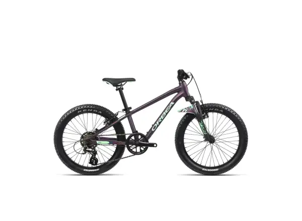 Detský bicykel Orbea MX 20 XC fialovo-mätový