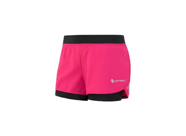 Dámske šortky Sensor Trail pink/black