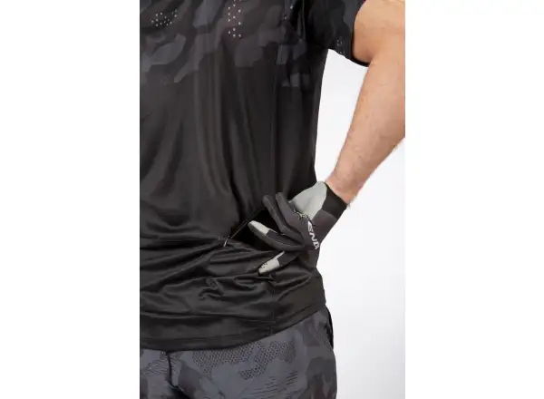 Endura Hummvee Ray S/S Pánsky dres s krátkym rukávom Black