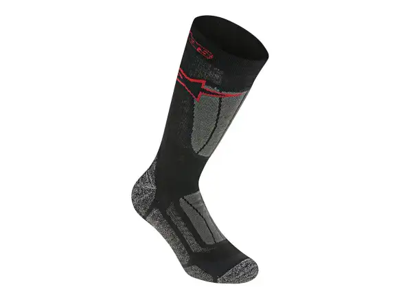 Alpinestars Termo ponožky čierne/červené
