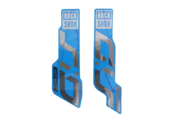 Rock Shox Nálepka SID Ultimate 27,5"/29" 80-100 mm polárna fólia / lesklá modrá