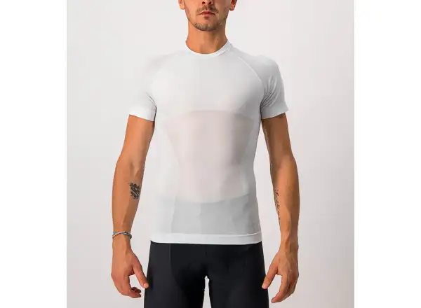 Pánske tričko s krátkym rukávom Castelli Core Seamless White