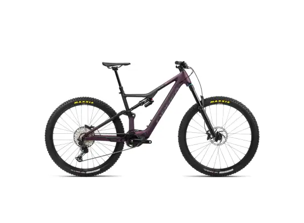 Horský bicykel Orbea Rise H10 Metallic Mulberry/Black