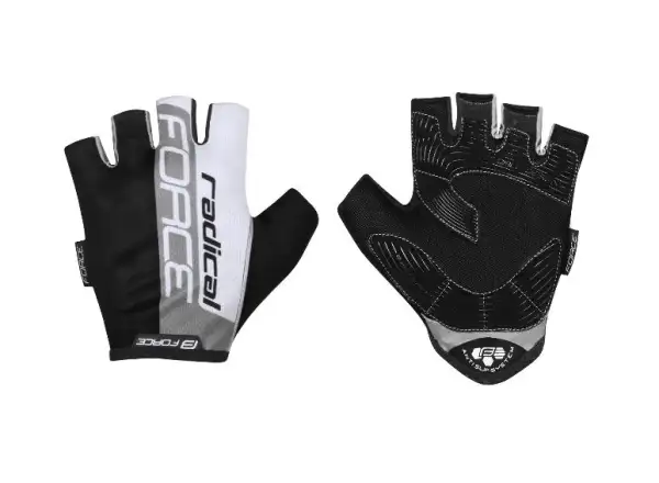 Force Radical rukavice šedá/bílá/černá