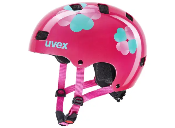Uvex Kid 3 dětská přilba Pink Flower