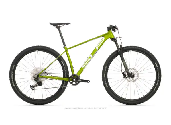 Horský bicykel Superior XP 939 Matte Lime Metallic/Chrome Silver