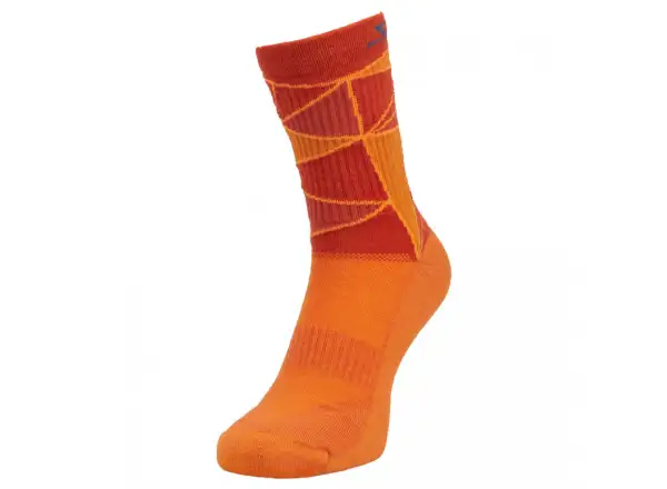 Silvini Vallonga zateplené ponožky oranžové
