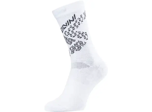 Silvini Bardiga ponožky biele/čierne