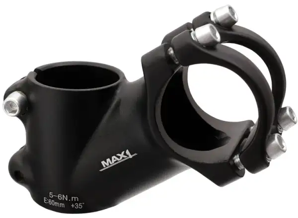 MAX1 Vysoký predstavec A-Head 60 x 31,8 mm čierny