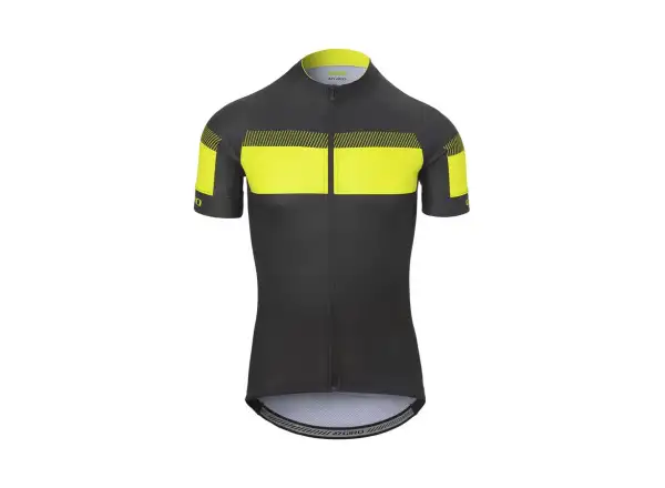 Giro Chrono Sport pánský dres krátký rukáv Black/Hi Yellow Sprint