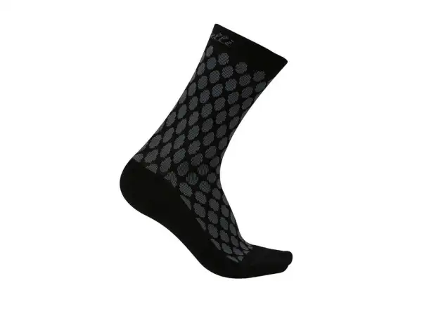 Ponožky Castelli Sfida 13 Black/Dark Grey