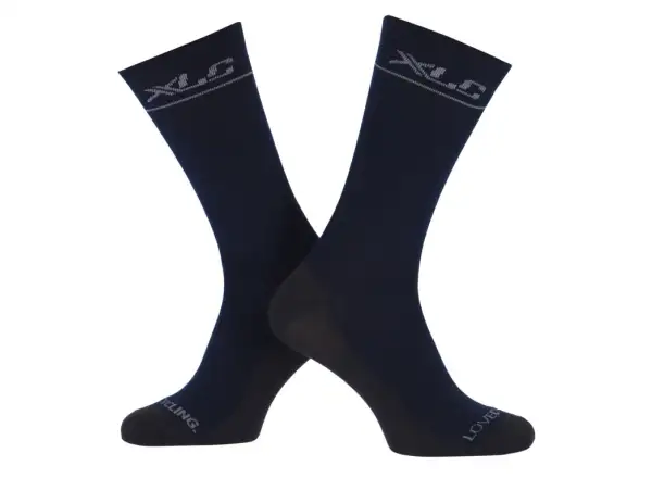 XLC Gravel CS-L05 ponožky modré nights love cycling