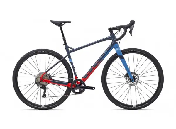 Štrkový bicykel Marin Gestalt X11 sivý/modrý/oranžový