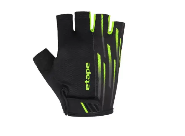 Etape Speed pánske rukavice čierna/zelená