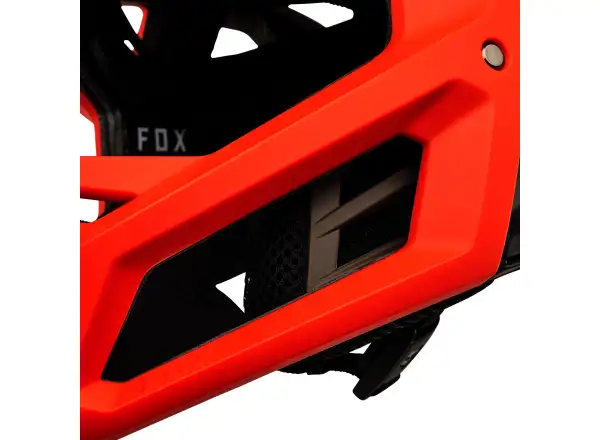 Fox Proframe Rs Nuf Ce cyklistická prilba oranžová plameň