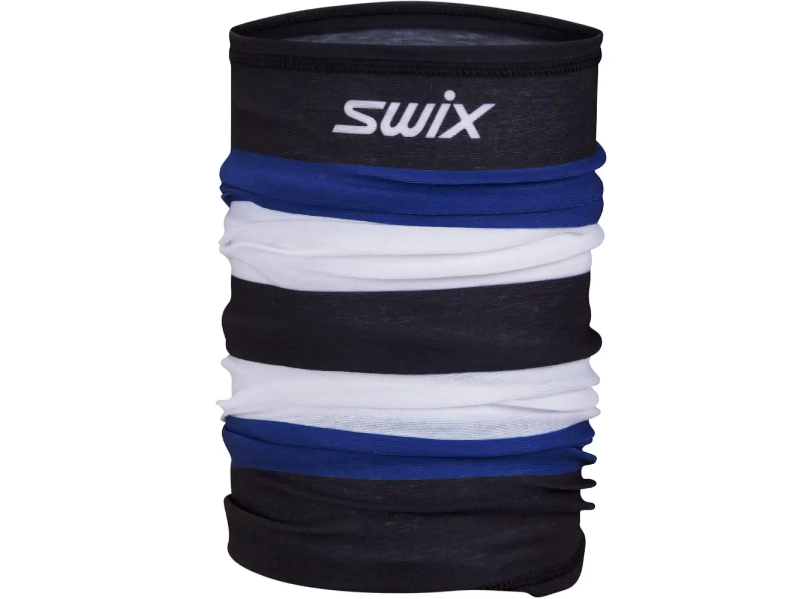 Swix Focus nákrčník čierny/biely/modrý