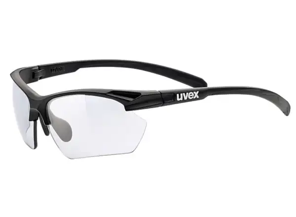 Slnečné okuliare Uvex Sportstyle 802 Small Vario čierny matný/variomatický dym