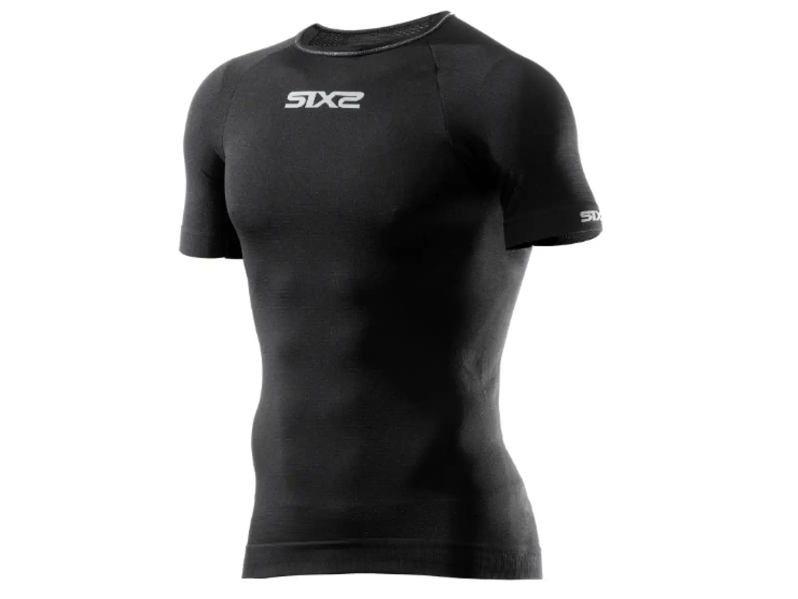 SIX2 TS1 funkčné tričko s krátkym rukávom čierne 2022
