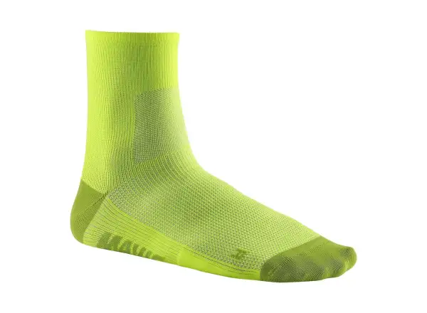 nie Mavic Essential Mid ponožky safety yellow 2019