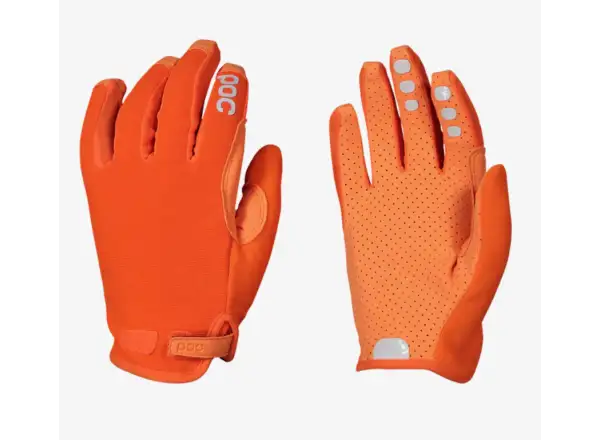 Nastaviteľné rukavice POC Resistance Enduro Zinc Orange