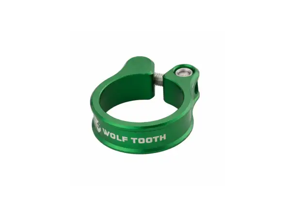 Sedlová objímka Wolf Tooth 34,9 mm zelená
