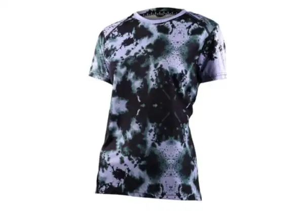 Dámske tričko s krátkym rukávom Troy Lee Designs Lilium Watercolor Lilac