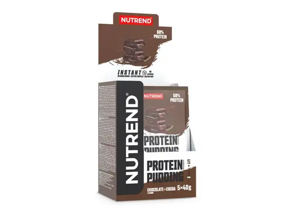 Nutrend Protein Pudding 5x40 g čokoláda + kakao