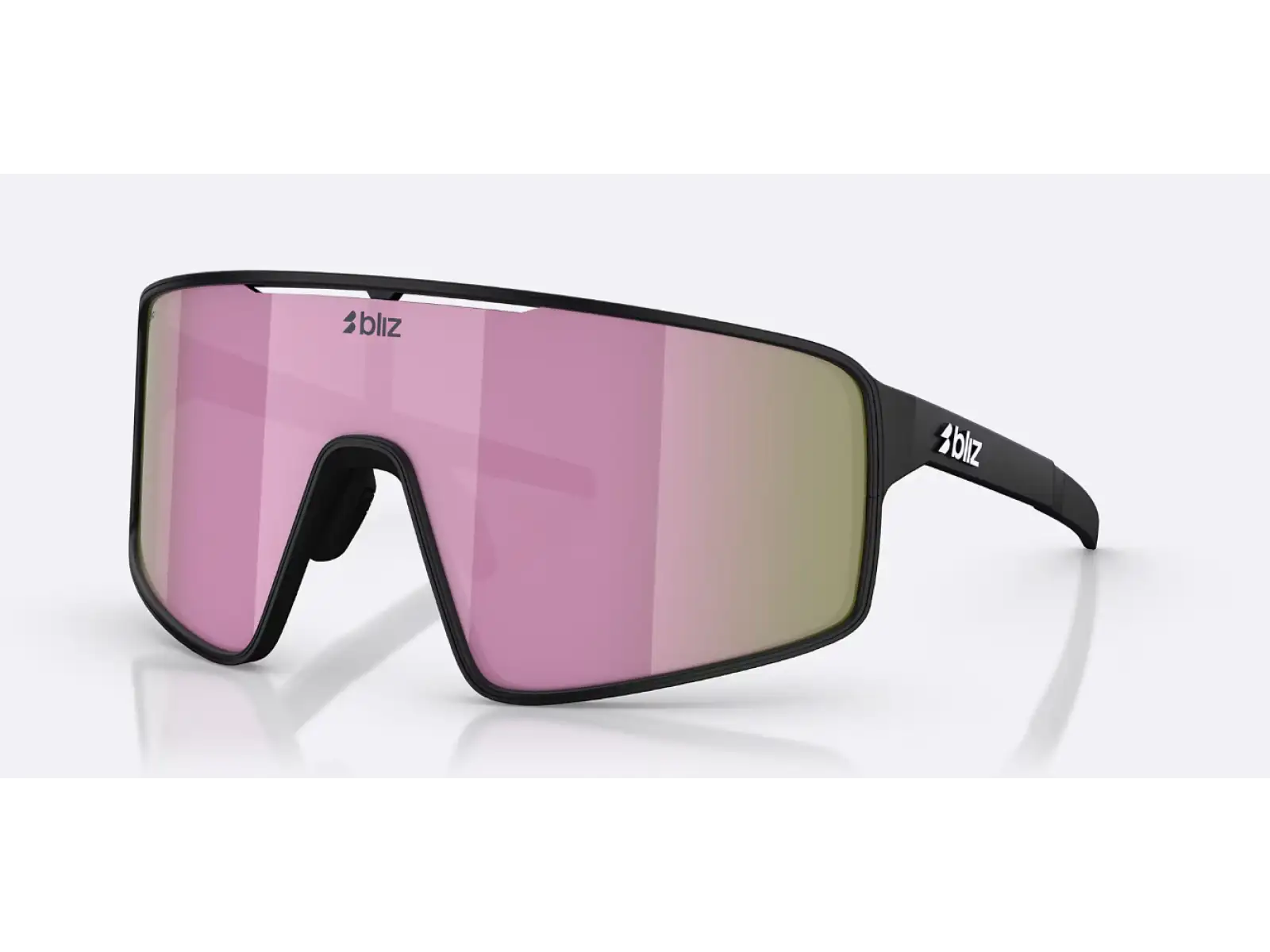 Bliz P001 slnečné okuliare Matte Black/Brown Pink Multi