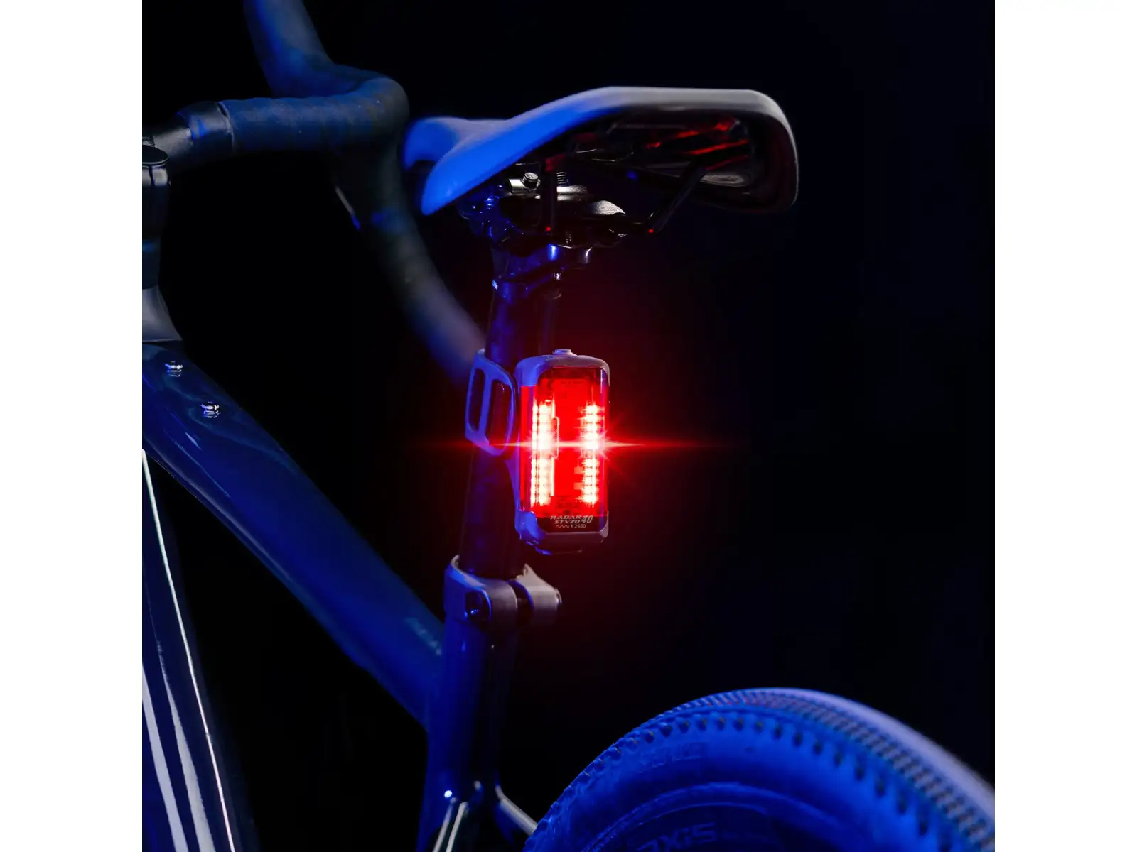 Lezyne Radar StVZO zadné svetlo s radarom Black