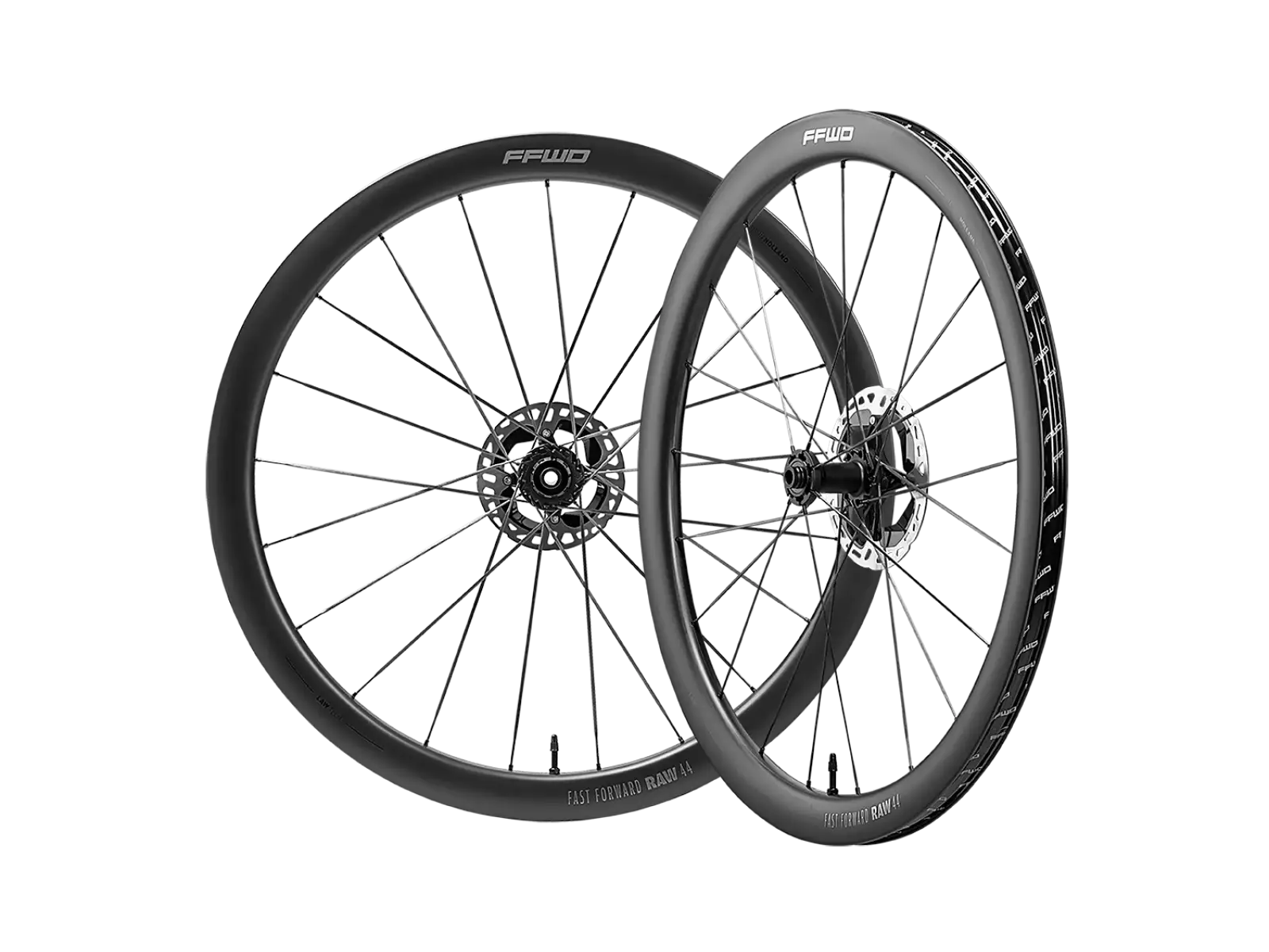 FFWD RAW CS 44 cestné výpletové kolesá Matt Black