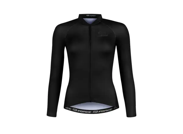 Force Pure Lady dámsky dres dlhý rukáv čierna