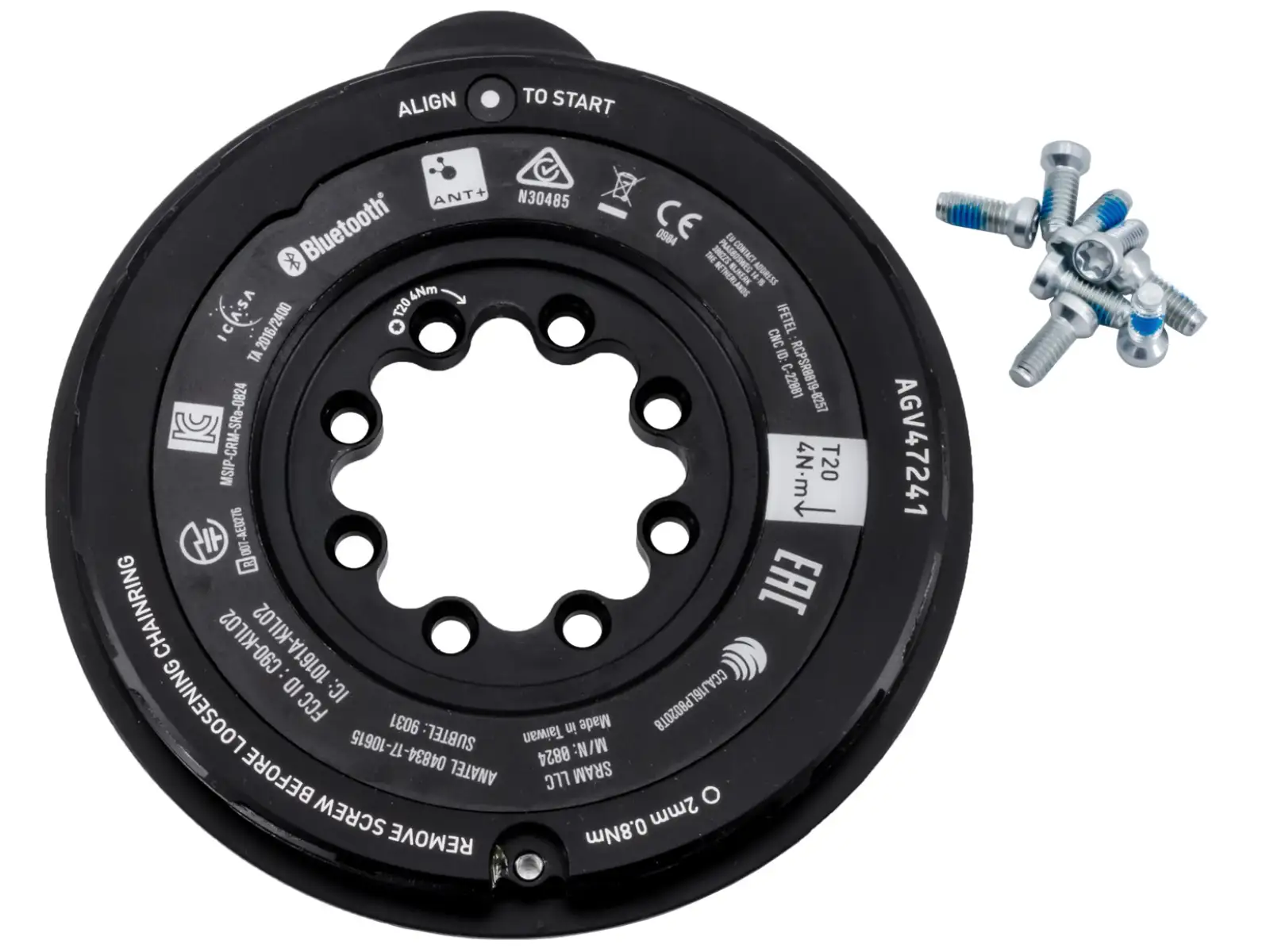 Sram XX SL AXS D1 Threaded Mount Spider prevodníka s meračom výkonu