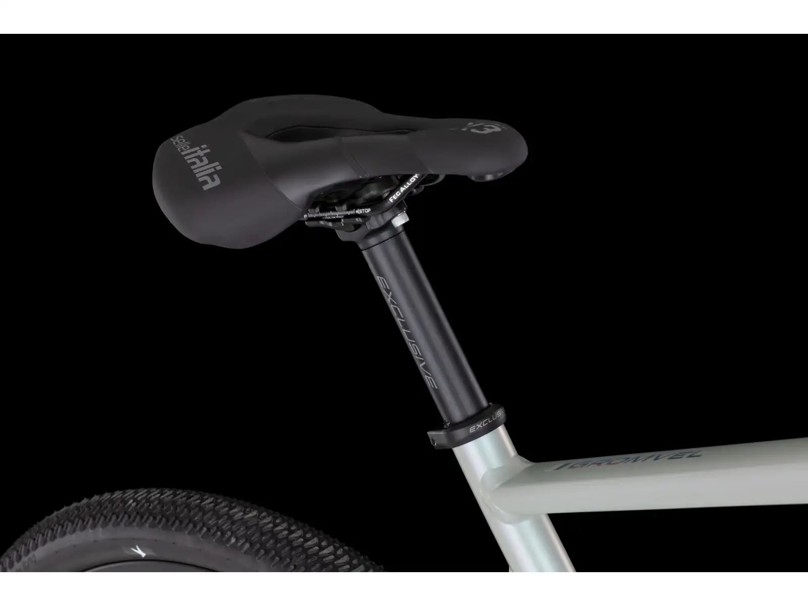 4Ever Gromvel Elite gravel bicykel Ghost pearl