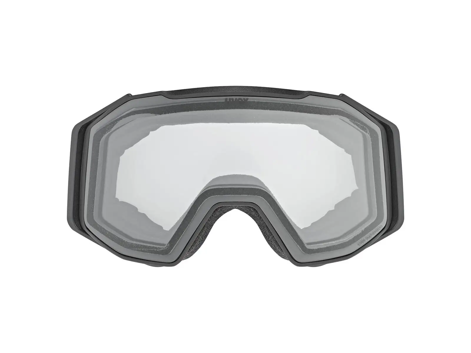 Uvex Gravity zjazdové okuliare Black Matt/DL/Clear