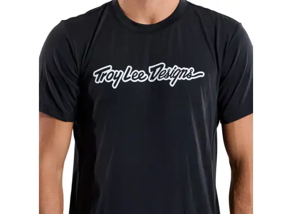 Troy Lee Designs Skyline Ride Tee pánsky dres krátky rukáv Signature Black