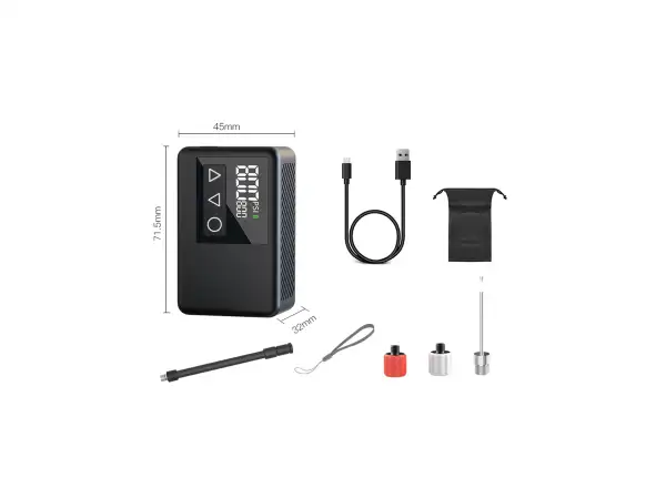 Pedalsport Electric Bike Pump Mikrokompresor