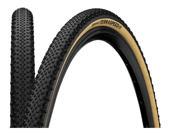 Continental Terra Speed ProTection TLR 35-622 gravel plášť kevlar Black/Cream