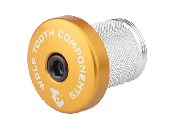 Wolf Tooth COMPRESSION PLUG jež do karbónového stĺpika 1 1/8" zlatá