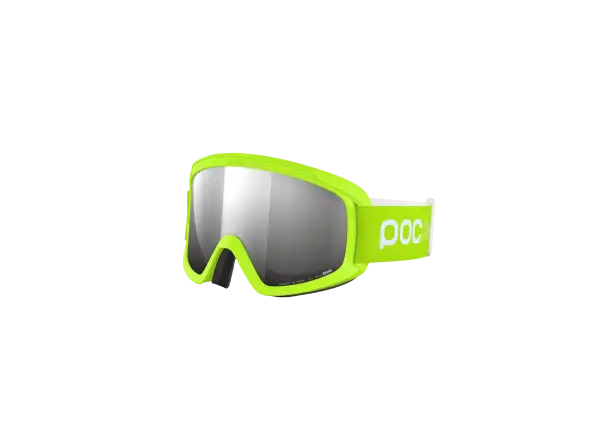 POC POCito Opsin detské lyžiarske okuliare Fluorescent Yellow/Green/Partly Sunny Silver