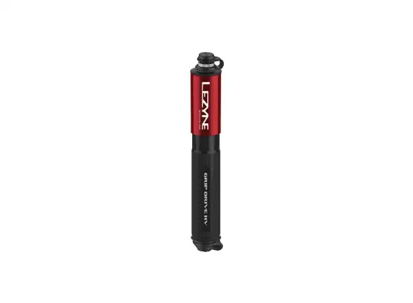 Lezyne Grip Drive HV pumpa červená