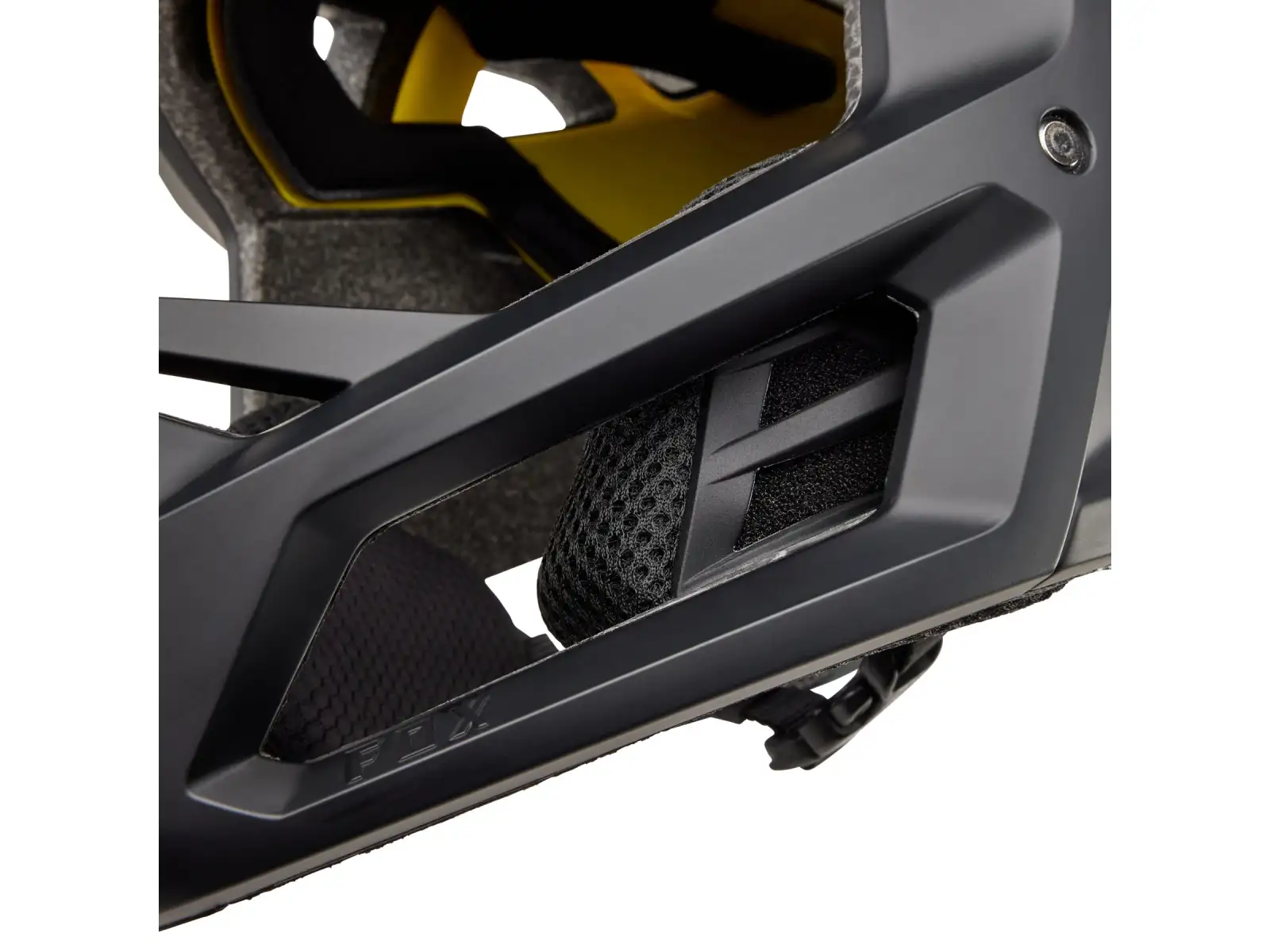 Fox Yth Proframe Matte Ce detská cyklistická prilba Matte Black