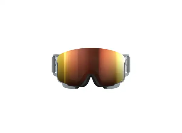 POC Nexal lyžiarske okuliare Granite Grey/Partly Sunny Orange