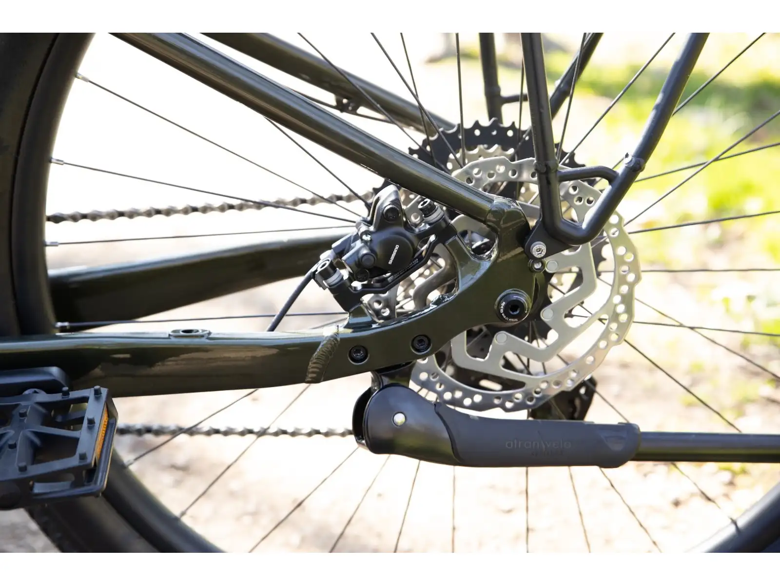 Rock Machine eBlizz B70T horský elektrobicykel Gloss Dark Forest