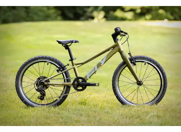 Superior F.L.Y. 20 VB Matte Olive Metallic/Hologram Chrome Detský horský bicykel