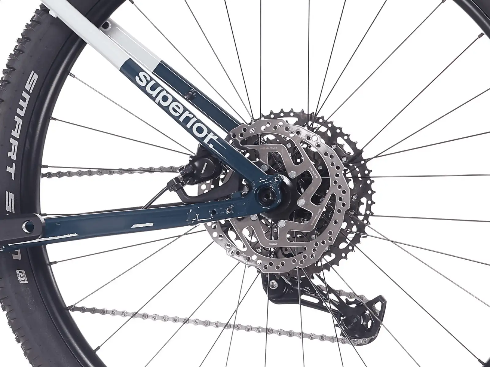 Superior iXP 6.5 horský elektrobicykel Gloss Petrol / Petrol Grey